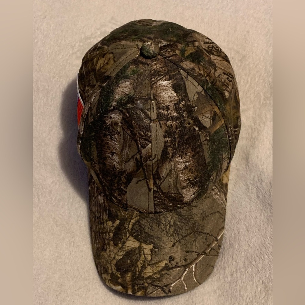 Blank Camo USA Flag hat